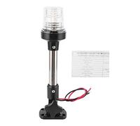 KIMISS Luz LED para barco de anclaje de navegación marina, luces LED de anclaje de navegación plegables 4000-4500K Iluminación redonda de 360 ° para barco marino, yate, RV