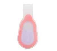 KIMISS Luz LED para Correr y Lámpara de Seguridad para Ciclismo Nocturno, Senderismo, Caminar, Luz de Advertencia con Clip Impermeable, Ideal para Actividades (Orange)