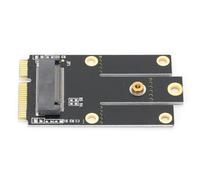 KIMISS M.2 a Mini Convertidor Adaptador PCIe para 7260/8260/AX200/AX210 - Compatible con y Sistemas