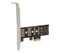 KIMISS M.2 Tarjeta Adaptadora PCIe NVME - Montaje PCIe X1 a X4, X8, X16 Lane para M.2 4.0, 3.0 SSD, Fácil Instalación con Sturdy PCB Build