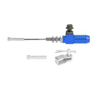 KIMISS M10x1.25mm universal Cilindro Maestro del Freno Hidráulico de la Motocicleta - Bomba de Freno de Varilla(Azul)