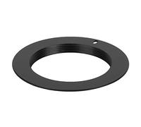KIMISS M42 AI ALUME ALUMINUS Lente Adaptador Anillo de Lente de Alta Resistencia para Lentes para Lentes M42 para Lente de Montaje M42 a AI Cámara de Montaje de Montaje Negro 6x6x0.5cm