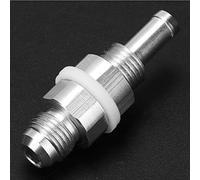 KIMISS Mamparo Macho Portátil a AN6-5/16 Conector de Tanque de con Espiga para Manguera para Modificaciones Automotrices