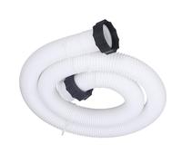 KIMISS Manguera de Repuesto para Bomba de Piscina, para Manguera Bestway de PE L de 1,5 Pulgadas de Diámetro, Piscinas sobre el Suelo, Mangueras Blancas a Prueba de Fugas de 0,4 M (1,5 m)