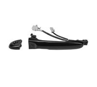 KIMISS Manija de Puerta Delantera Derecha de Entrada sin Llave, Repuesto Negro, Juke F15 2010 a 2019