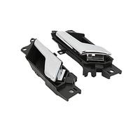 KIMISS Manija interior de puerta para coche, compatible con Captiva Sport, 2 piezas, color plata, repuestos 96861998 y 96861999, manija interna