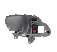 KIMISS Manija Interior de Puerta, Repuesto de Metal ABS Texturizado Gris para K1500 K2500 K3500, con Kit de Embellecedor, Compatible con Suburban (Lado del conductor: 15708043 61200 C462160 77187CD)