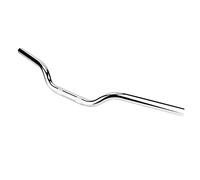 KIMISS Manillar de moto de acero 25mm, para XL 883 y 1200, cromado - Barra de manillar resistente, diseño ergonómico