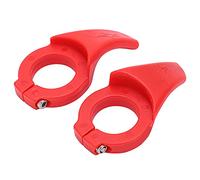 KIMISS Manillar RESTA del Plazo 1 par Manezar Bike Bike Extended Bar Extremos de la Barra de Bicicleta de Montaña - Sports & Outdoors/Cycling/Parts & Component/Manillars (Rojo)