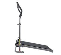 KIMISS Máquina para Correr con Cinta de Correr Plegable - Equipo de Ejercicio Interior No Motorizado para Uso Doméstico - Ajustable y Diseño Que Ahorra Espacio