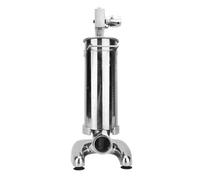 KIMISS Máquina para Hacer Churros Comercial - Máquina para Hacer Churros Española Vertical Manual para Uso Doméstico o en Restaurantes con 5 Moldes Diferentes - Capacidad de 3 Litros de Acero