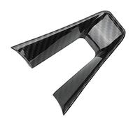 KIMISS Marco para Volante de Fibra de Carbono, para 17-19, decoración Estilo Deportivo, Cubierta Ligera y Resistente, Tira Decorativa