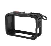 KIMISS Marco Protector Compatible con Jaula de Expansión para Cámara Action 6, Funda Protectora de Silicona para Cámara Deportiva con Soporte Seguro y Resistente a los Golpes.