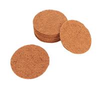 KIMISS Material de Anidación de Fibra de para Pájaros y Animales Pequeños, 10 Piezas de Alfombrilla para Anidar Pájaros, Alfombrilla de Fibra Natural de Repuesto Ajustable y Transpirable para