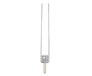 KIMISS Medidor de Humedad de Grano con Pantalla LED | Detector de Humedad de Doble Aguja de Acero para Paja y Pasto | Medición Rápida y Precisa con Informes de Voz (Mediano: Aprox.