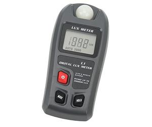 KIMISS Medidor de Luz con Sensor, Medidor de Lux/Velas de Pie, de Luz Digital, Probador de Iluminancia, Luxómetro, Apagado Automático, Pantalla LCD