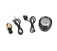 KIMISS Medidor de presión de Aceite 52mm LED para Coche, 7 Colores, Sensor Digital