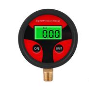 KIMISS Medidor de presión de neumáticos digital LCD 0-200 PSI, para coche, camión y moto, pantalla clara, precisión profesional, práctico y portátil