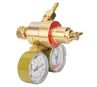 KIMISS Medidor Regulador de Acetileno CGA200 - Medidor de Grado Profesional para Uso Industrial y de Laboratorio - Medición de Precisión y Construcción Duradera de Cobre H59