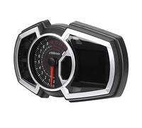 KIMISS Medidores de Motocicleta Odómetro Velocímetro Tacómetro - Medidor LCD Mecánico Ajuste Universal para Bicicletas de 1, 2 y 4 Cilindros con Indicador LED de Nivel de