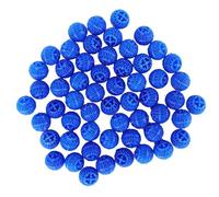 KIMISS Medios de Filtración Biológica para Acuarios - Biobolas 500 Ml para Agua Dulce y Agua de Mar - Medios Filtro Reutilizables con Bolsa Malla