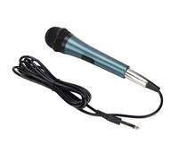 KIMISS Micrófono de Mano Dinámica con Cable XLR - Micrófono Dinámico Cardioide para Cine en Casa, Canto, Habla Pública y Uso de Amplificadores