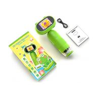 KIMISS Microscopio Científico para Niños: Microscopio Digital Portátil para Niños con Aumento de 500X/1000X con Pantalla de 2,0 Pulgadas, Foto de 16 MP, Vídeo 1080P, Batería Integrada, Luces de