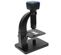 KIMISS Microscopio Digital de Doble Lente 2000X con WiFi USB - Gran Aumento para Uso Industrial y Biológico, Iluminación LED de Brillo Ajustable