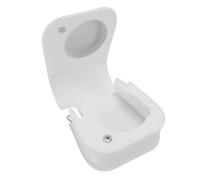 KIMISS Mini Estuche para Cámara para Mini 11/12 - Bolsa Protectora de Cuero PU con Correa Ajustable para Fotografía Instantánea (White)