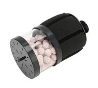 KIMISS Mini Filtro Silencioso para Recipiente de Acuario - Bomba Neumática de Biofiltro 3 en 1 para Peceras de hasta 30 Galones | Ideal para Peces Ornamentales, Camarones y Alevines