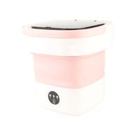 KIMISS Mini Lavadora Plegable Mini Lavadora de Cubos Portátil -7.5L Mini Lavadora de Cubos Portátil Lavadora Portátil Plegable 100-240V Operación Completamente Automática para Tareas de