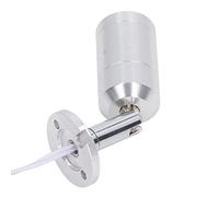 KIMISS Mini LED Display Cabinet Spotlight Ángulo Ajustable para Exhibir Joyas y Varios Coleccionables para Gabinetes Estantes Centros Comerciales Viene en Plata Conexión por Cable AC