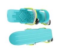 KIMISS Mini Patines de esquí - Patines de Nieve Cortos para Niños - Tablas de Snowboard Ajustables para Aventuras Deportivas de Invierno (Colorful)
