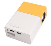 KIMISS Mini Proyector Portátil 24 a 60 Pulgadas Resolución 1920X1080 LCD USB LED 30000 Horas Proyector de Pantalla Grande para Cine en Casa Al Aire Libre Película 110-240V