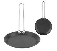 KIMISS Mini Sartén Duradera para Cocinar Huevos - Mini Sartén Linda Modelo de Huevo Escalfado para el Hogar Wok Pequeño Cocina de Acero - para Tortilla de Granito Antiadherente (#1)