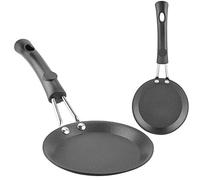 KIMISS Mini Sartén Duradera para Cocinar Huevos - Mini Sartén Linda Modelo de Huevo Escalfado para el Hogar Wok Pequeño Cocina de Acero - para Tortilla de Granito Antiadherente (#2)
