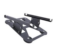 KIMISS Mini Soporte Magnético, Construido con Aleación de Aluminio Robusta con Capacidad de Sujeción de 220 Libras, ángulo Ajustable de 0 a 30 Grados, Instalación sin Herramientas, con