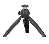KIMISS Mini Trípode Portátil para Teléfono Inteligente y Soporte Ligero para Selfies de Escritorio para Grabación de Vídeo y Transmisión en Vivo (Black)