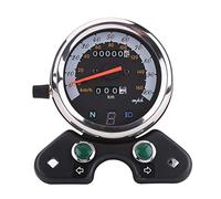 KIMISS mini velocímetro de motocicleta moto universal mp, velocímetro odómetro velocímetro de motocicleta velocímetro velocímetro doble tacómetro cuentakilómetros velocímetro motocicleta doble cuenta