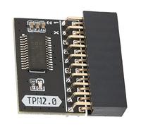 KIMISS Módulo de Seguridad de Cifrado TPM 2.0, Procesador Criptográfico de 20 Pines 2 10P, Compatible con y, Repuesto de TPM 2.0