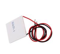 KIMISS Módulo PELTIER TEC1-12705 Accesorios de Enfriamiento Tiratrutín Termoeléctrico Cooler PLATA PELTIER 12705 12V 5A Módulo Elemental Película de Enfriamiento de Semiconductor