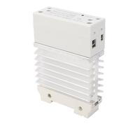 KIMISS Módulo SSR de relé de Estado Sólido de A CA de 120 A para Control Eléctrico Confiable, Entrada de 3-32 V y Salida de 24-480 V CA con Disipador de Calor Mejorado