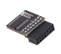 KIMISS Módulo TPM 2.0 LPC Placa de Seguridad de 14 Pines para Placas Base e - Cifrado de Tarjeta Remota Mejorado para Protección de Datos de PC