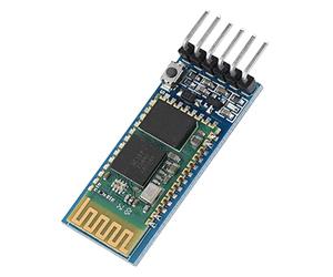 KIMISS Módulo Transceptor Inalámbrico : Mini Módulo Compacto BT Serie, 3,3 V de Baja Potencia, Comunicación del Convertidor Serie UART RS232