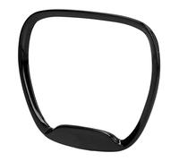 KIMISS Moldura del Volante Kit de Moldura de la Cubierta del Marco del Volante para el Cargador Challenger 2015-2019 2014-2019 Grand Cherokee SRT8 2014-2019(Negro)