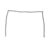 KIMISS Moldura para parabrisas delantero, junta de sellado 51318159784, compatible con 5 Series E39 528i 540i M5, ajuste preciso, protección contra agua y polvo