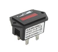 KIMISS Monitor de Medidor de Batería Curtis de 24 V: Indicador de Alimentación LED de Alta Precisión para Carretillas Elevadoras Eléctricas y Carrito