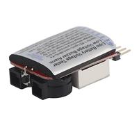 KIMISS Monitor de Verificación de Voltaje de Batería LiPo para Batería Lipo/Li-Ion/LiMn/Li-Fe 1-8S - 3 Piezas/Juego de Alarma de Zumbador de bajo Voltaje RC con Indicador LED Reescrito