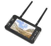 KIMISS Monitor FPV, para Receptor 4.3 Pulgadas 5.8GHz 40CH DVR IPS 800 X 480 Juegos de Juguetes Remotos Aplicación Remota Piezas de Vehículos Controlados Piezas Multirotores Función RC Drone Display