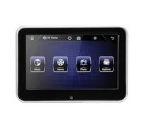 KIMISS Monitor para Reposacabezas de Coche, Pantalla Táctil IPS de 8 Pulgadas, de Entretenimiento para Asiento Trasero, de 12V